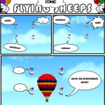 Flying Sheeps Comic