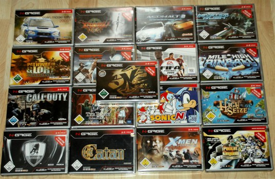 N-Gage Spielesammlung