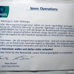 Ipsos Operations Postkarte