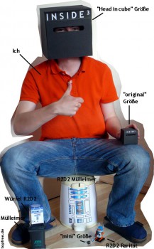 INSIDE³: R2D2 Contest – Head In Cube