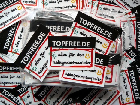topfree.de Aufkleber umsonst