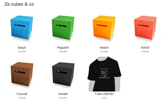 Inside³: Neue Homepage mit Onlineshop