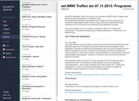 ZukunftsZeug.de mit Topfree