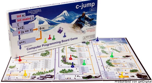 C-Jump Brettspiel Programmierspiel