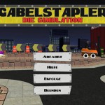 Gabelstapler - Die Simulation Screenshot Hauptmenü