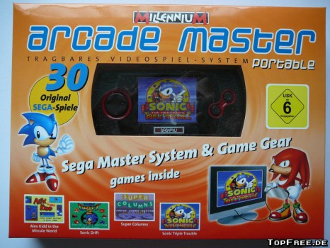 Spielekonsole Arcade Master portable im Test