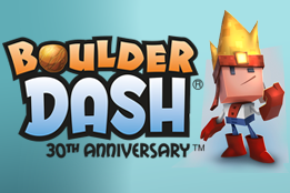 Boulder Dash 30th Anniversary Logo