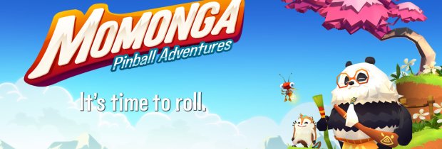 Momonga Pinball Adventures GameStick Review Header Logo