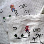 Super Mario Stickerei als Kreuzstich 2