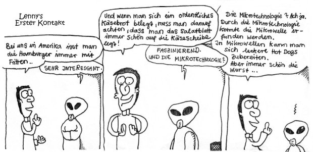 Krafik Nofls Webcomic - Intelligentes Leben