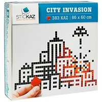 Stickaz Wandaufkleber City Invasion von getDigital