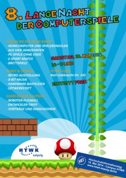 8. Lange Nacht der Computerspiele 2014