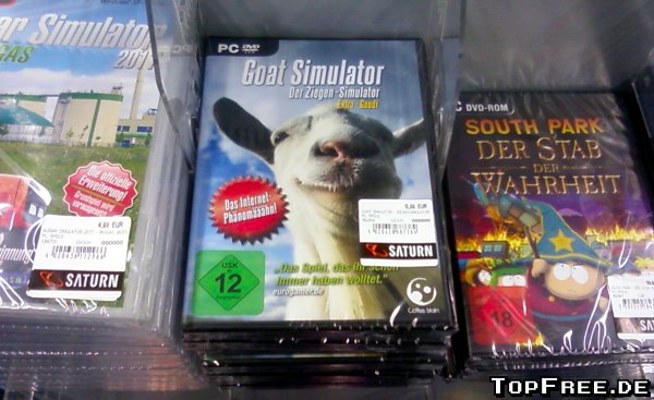 Goat Simulator - Der Ziegen-Simulator - Retail im Handel