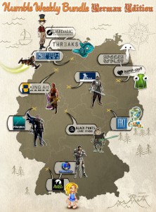 Humble Weekly Bundle - German Edition Map