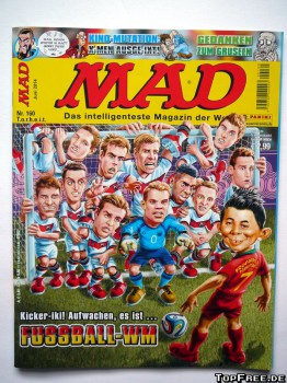 MAD Magazin 160 – Kicker-iki! Aufwachen es ist Fussball-WM