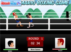 Mario Boxing Game