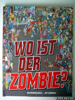 Wo ist der Zombie? Wimmelbuch Rezension
