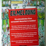 Wo ist der ZOMBIE Einband Hardcover Rueckseite