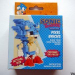 Sonic The Hedgehog Pixel Bricks 3D Baustein Puzzle Verpackung