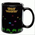 Interaktive Space Invaders Tasse