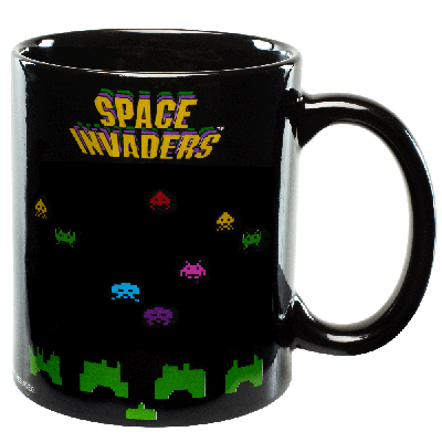 Space Invaders animierte Tasse GetDigital