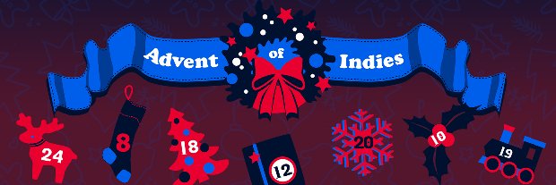 The Advent of Indies 2014 Banner Indiegames Adventskalender