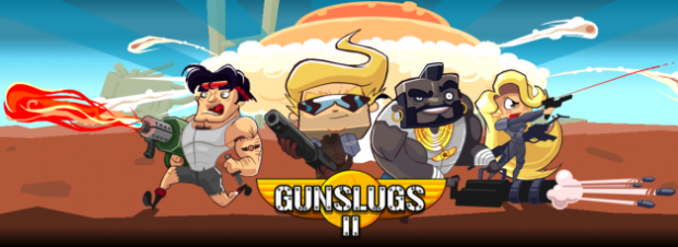 2D-Retro-Pixel-Shooter Gunslugs II erschienen