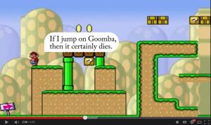 Mario Lives KI Uni Tuebingen Goomba