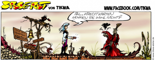 Space-Rat: Kreditkarten