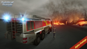 Flughafen-Feuerwehr - Die Simulation Alpha-Footage 3