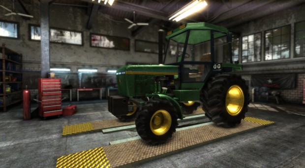 Traktor-Werkstatt Simulator 2015
