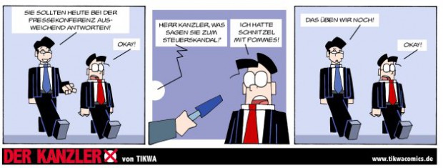 Der Kanzler von Tikwa – Steuerskandal
