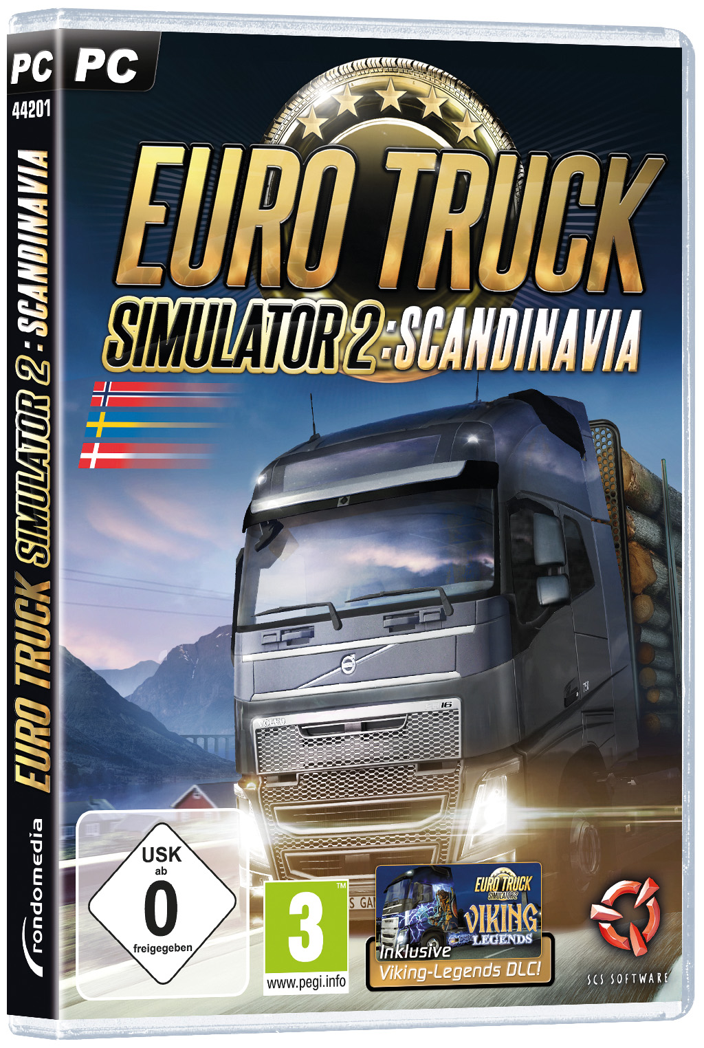 Euro Truck Simulator 2: Scandinavia & Titanium Edition (mit