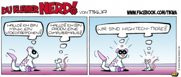 Du kleiner Nerd! (Tikwa) – Hightech-Tiere