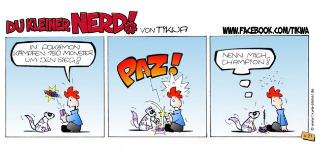 Du kleiner Nerd! – Pokémon