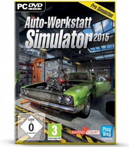 Auto-Werkstatt Simulator 2015 Packshot - Pro Simulation