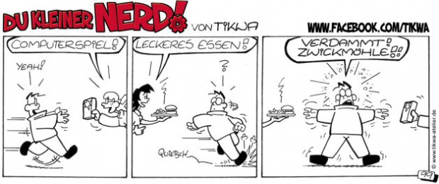 Du kleiner Nerd! von Tikwa – Zwickmühle