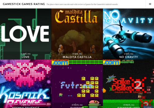 Gamestick Games Rating