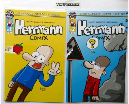 Herrmann Comix #1 & #2 – Rezension
