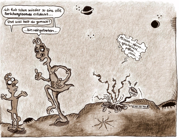 Krafik Nofls - Aliens Sonde Comic