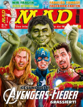 MAD Nr. 166: Gesundheit! Avengers-Fieber grassiert!