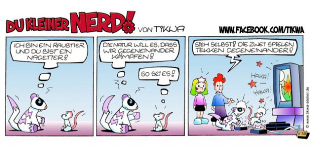Du kleiner Nerd! von Tikwa – Tekken