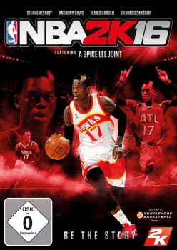 Dennis Schröder ziert das deutsche Cover von NBA 2K16