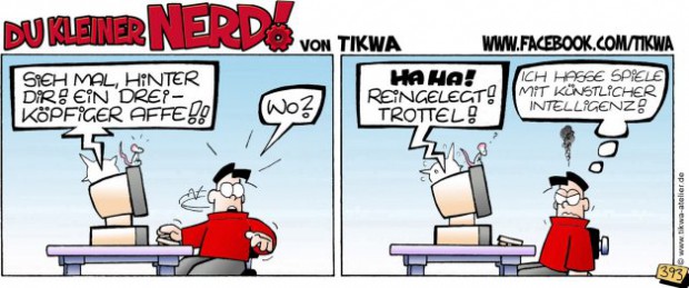 Du kleiner Nerd! von Tikwa – KI