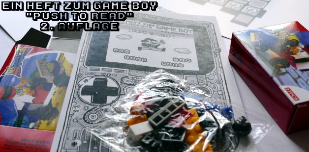 Game Boy Heft Magazin Auflage 2 Gimmick