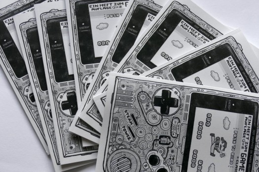 Das Game Boy-Heft in der retrospiel promo 2016