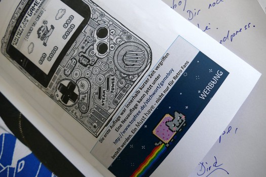 Game Boy-Heft im GameZine