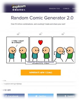 Random Comic Generator 2.0