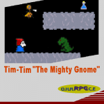Tim-Tim - The Mighty Gnome Logo
