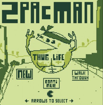 2Pac Man – Pac Man im Hip-Hop-Game-Boy-Style